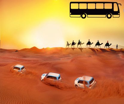 Evening Desert Safari - Bus Pickup